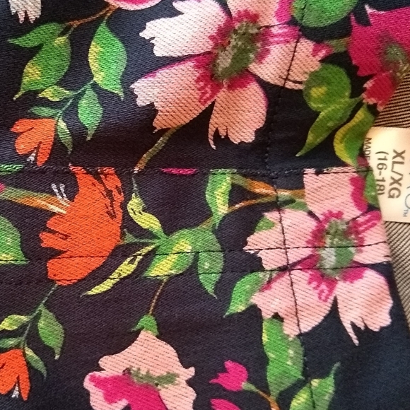 NWT Time and Tru Floral Leggings - Picture 8 of 9